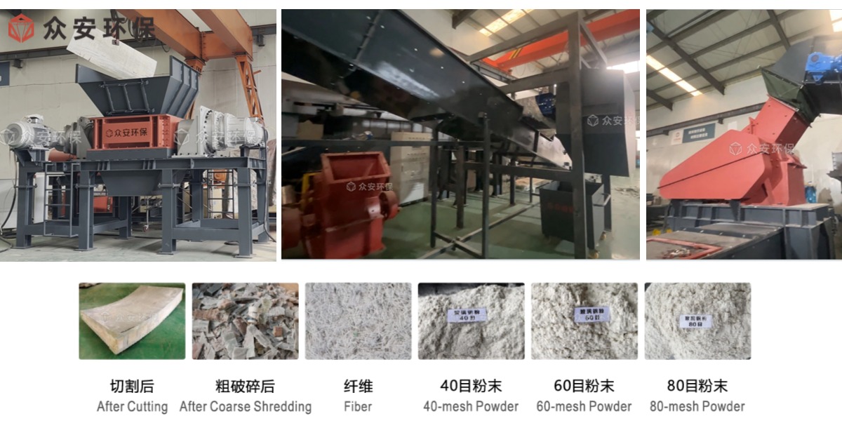 眾安環(huán)保廢棄風(fēng)電葉片處理生產(chǎn)線，為可持續(xù)未來按下“快進(jìn)鍵”